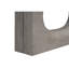 Luka 72" Wood Modern Console Table Dusted Stone Finish