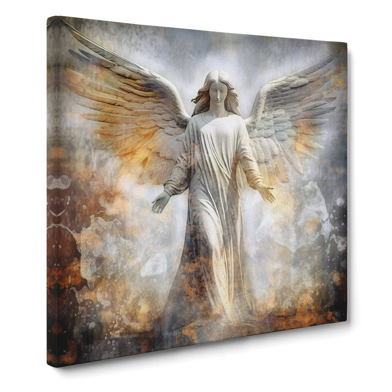 Angel Impression - No Frame Print, 35cm H x 35cm W x 3cm D