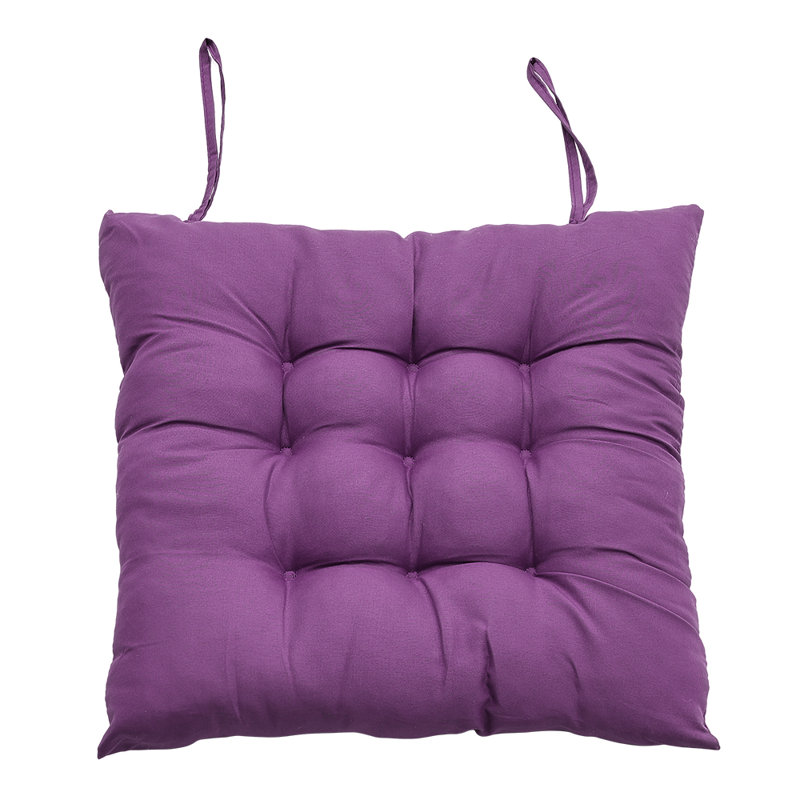 4Pcs Soft Thicken Tatami Garden Seat Cushion, Purple