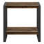 Table d'appoint, table d'appoint, table de bout, table de chevet, lampe, salon, métal stratifié, industriel-491300755