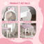 Mariel Dressing Table with Mirror