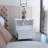 Nightstand , End Table, Side Table Casters, Single Drawer-1884443281