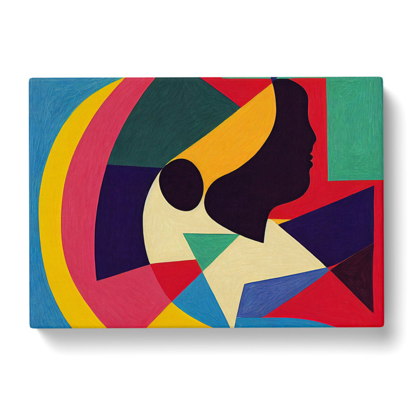 Enlightening Abstract Art - Wrapped Canvas Print, 35cm H x 50cm W x 3cm D