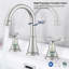 Widespread 2-handle Bathroom Faucet with Drain Assembly-80806990