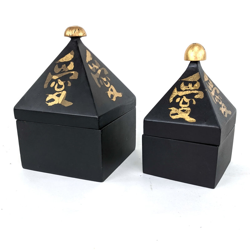 Ensemble de 2 boîtes à personnages Cacho