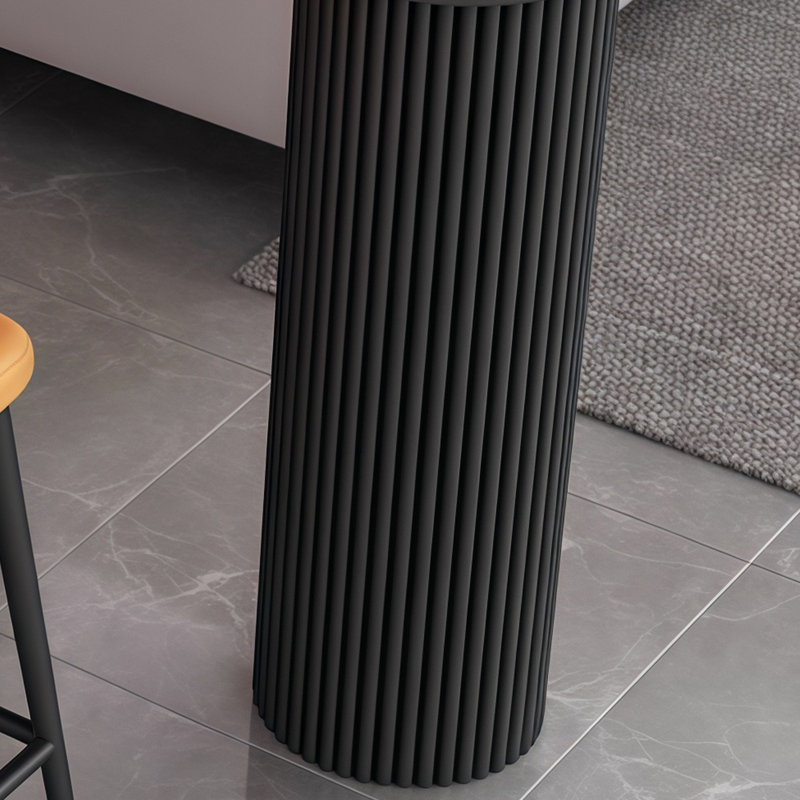 Kroeker, 41,3 x L 55,1 po x l 15,7 po, Noir, Gris