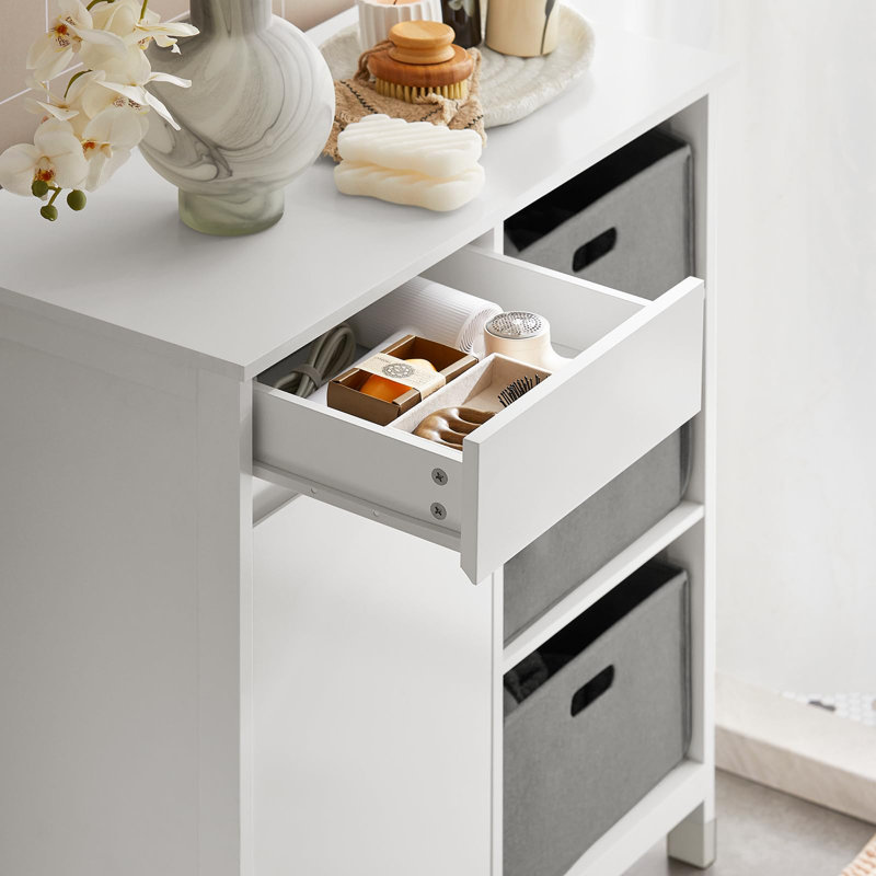 Wood Cabinet Laundry Hamper