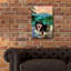  «Lupins» par Thatgrubgirl, art mural en verre acrylique, 16 po x 24 po-198834851