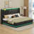 Upholstered Bed, 360 Surround LED Function, Buttons/Apps/Remote Control, Hydraulic Storage Bed With USB Type-C Charging-106601949