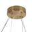 Achai 1 - Light  Dimmable LED Chandelier