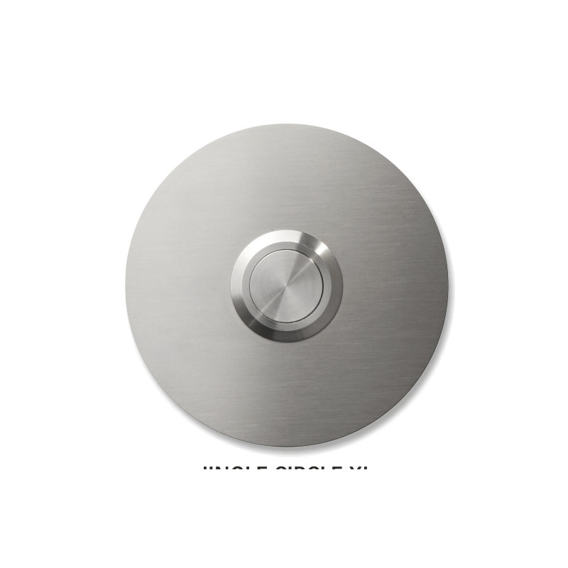 Push Button, 6 cm H x 6 cm W x 0.02 cm D