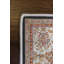 Tapis oriental brun en polyester tissé à plat à la machine Ursula-1819326260