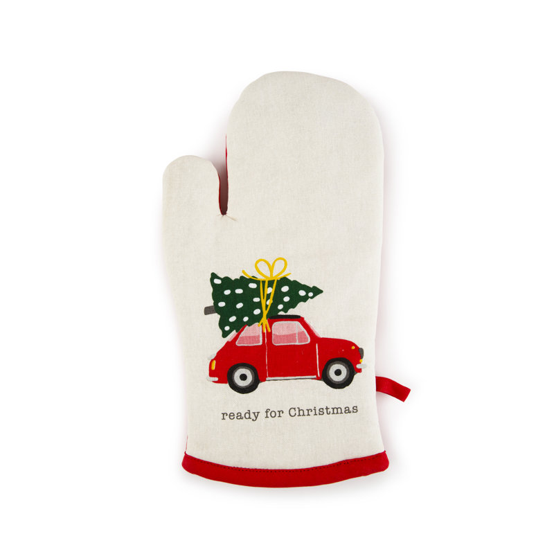 Excelsa Cotton Potholder & Oven Mitt Set