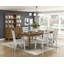 Ensemble de 2 chaises d'appoint Farmhouse