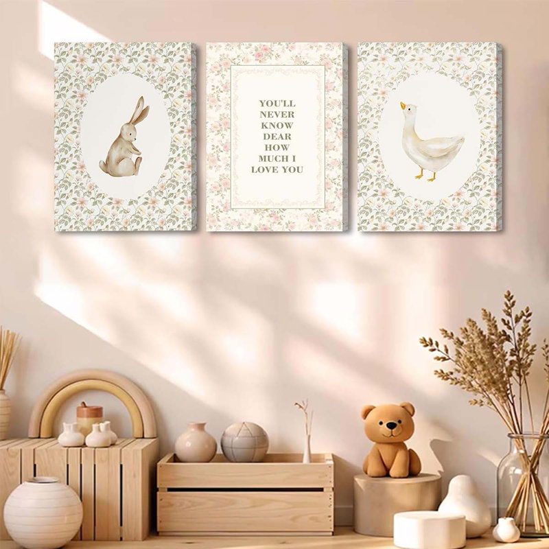 3 Piece Wrapped Canvas Print