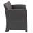 Alderman Faux Rattan Loveseat with All-Weather Cushions-1877930292
