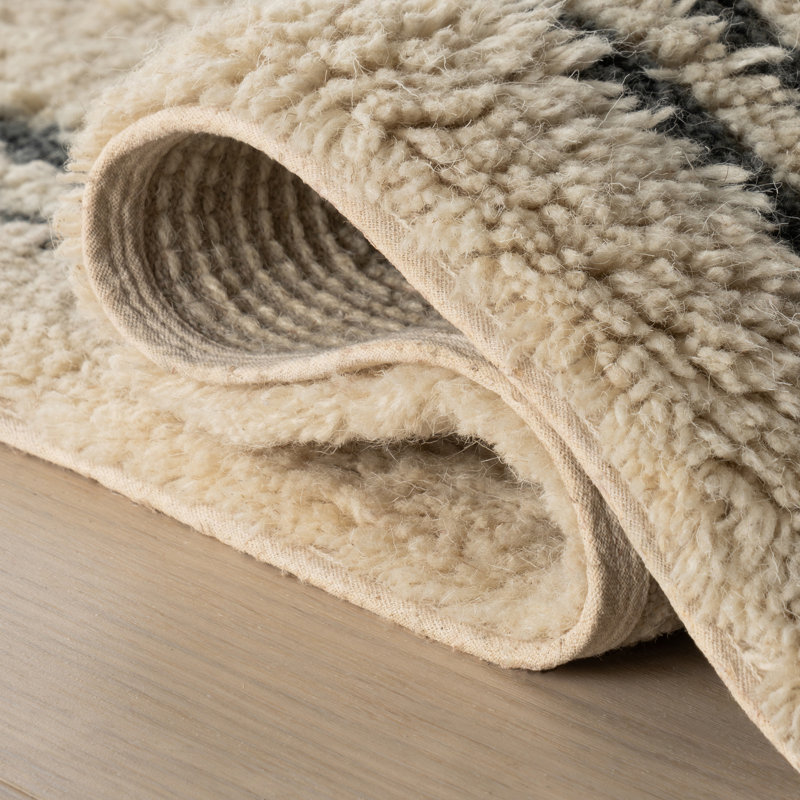 Vina Handmade Washable Wool Rug, Rectangle 5' x 8'