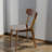 Ergonomic Dining Chairs, Solid Wood Modern Walnut Chair For Small Kitchen