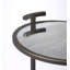 Ciro Metal & Mirrored Side Table-1074595656