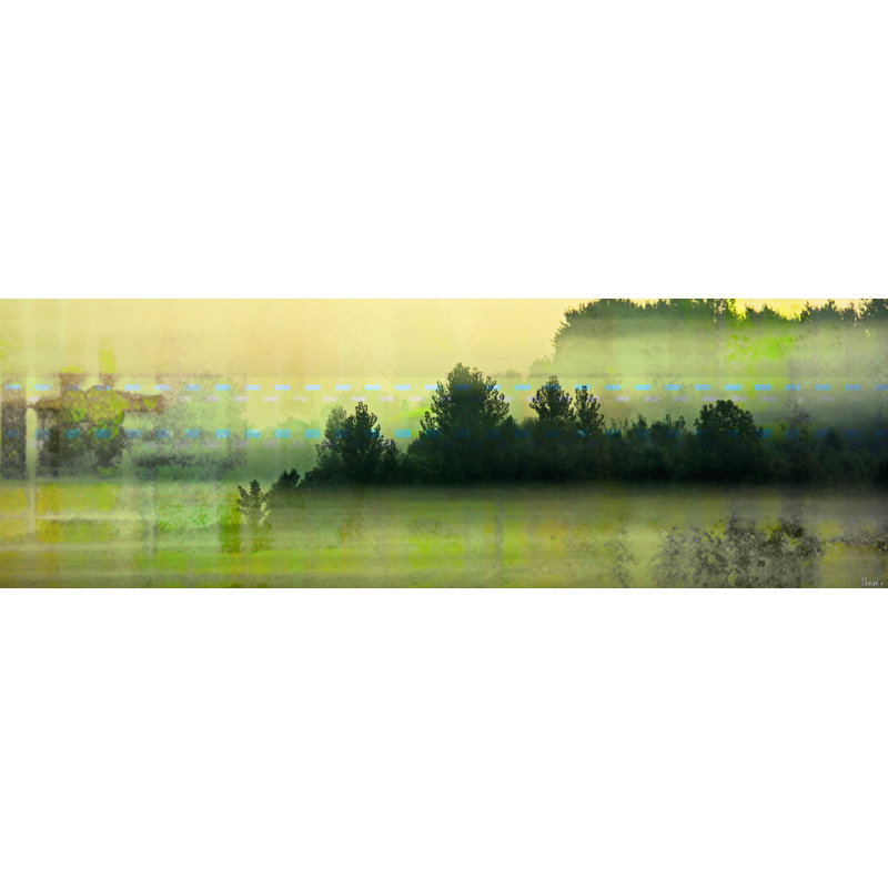 1 Piece Wrapped Canvas Wall Art, 25cm H x 76cm W