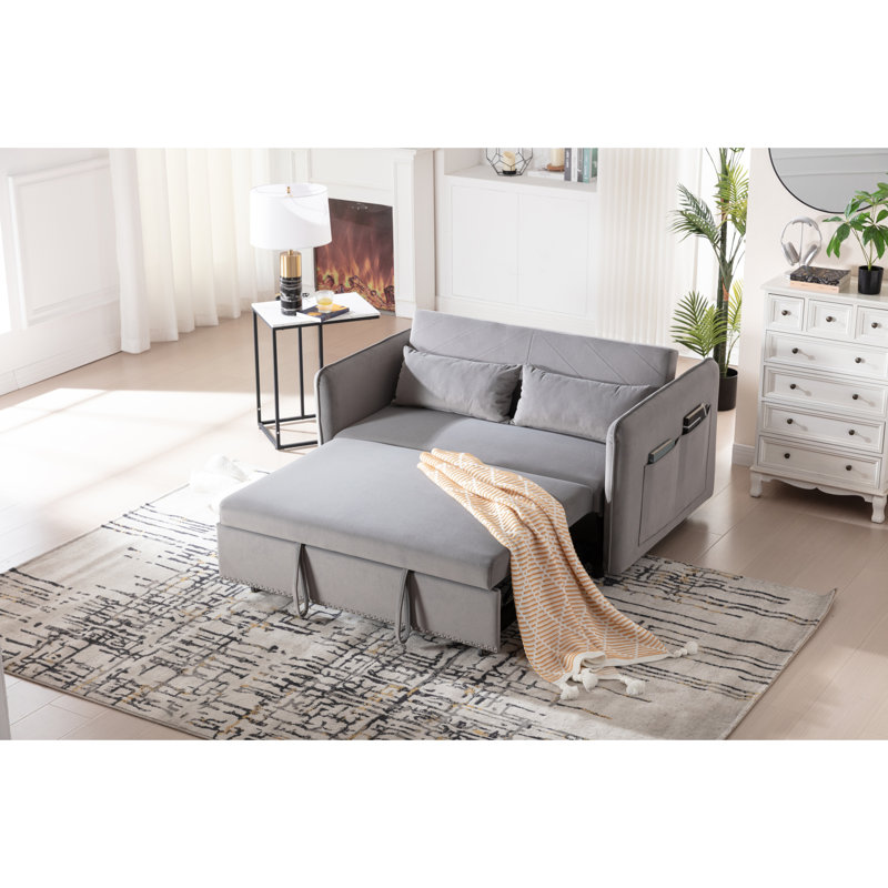 Convertible Velvet Sofa Bed Innovative Design For Modern Living