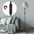 Arched Floor Lamp With Remote Control And Bulb Included