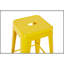 Ensemble de 4 tabourets de bar de 24 po à hauteur de comptoir, tabourets de bar en métal sans dossier, empilables, détachables et faciles à assembler, pour un îlot de cuisine / bar / café / salle à manger (jaune)-619615295-619615429-619615435