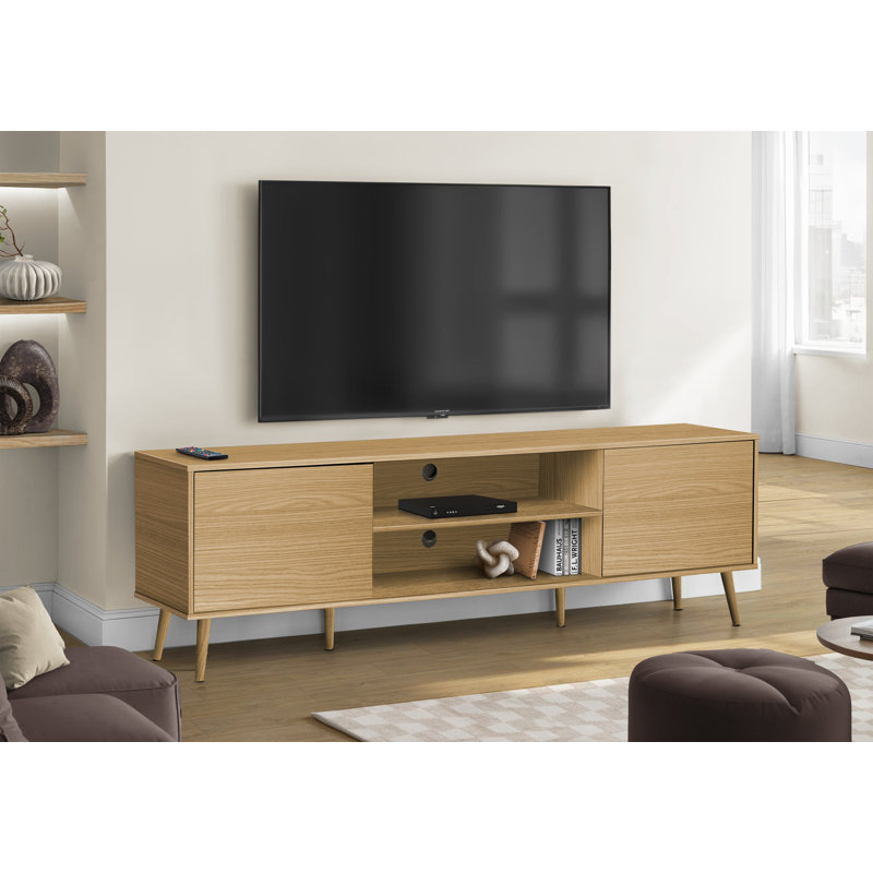 Meuble télé pour téléviseur de 70 po ou moins Aidann