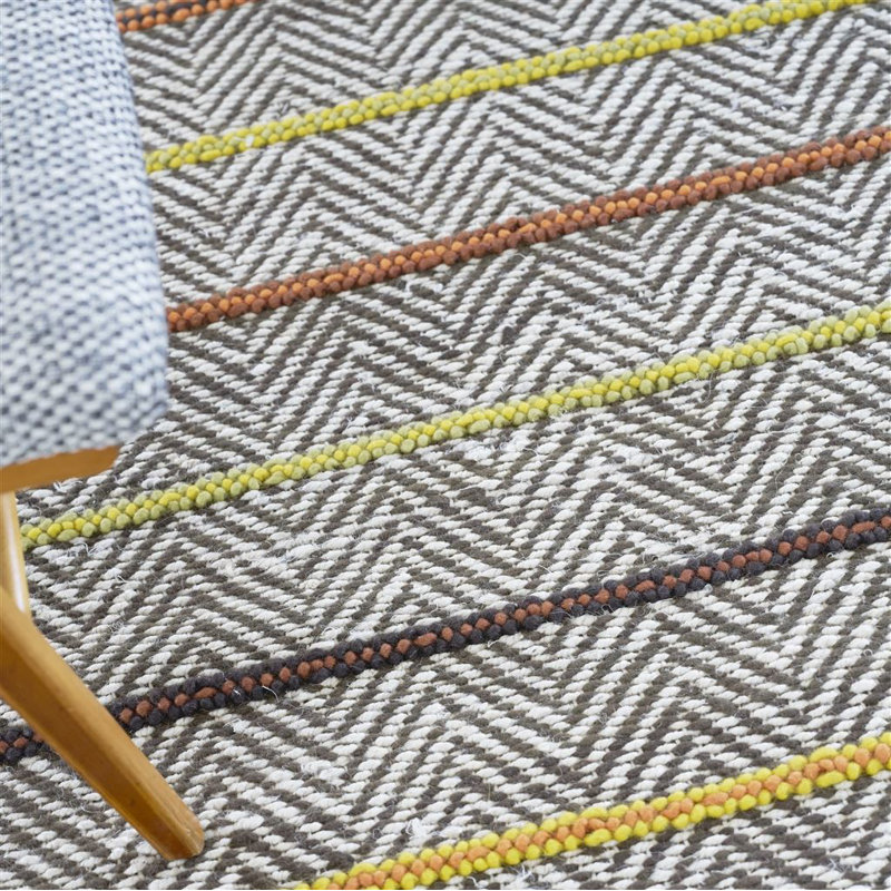 Porthminster Ochre Rug, Rectangle 5'4" x 8'7"