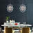 Transitional 4 Light Crystal Cage Chandelier-1308155862