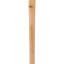 Attelle de genou lisse Thorton, l 3 3 po x P 38 po x H 38 po, cèdre rouge de l'Ouest-110524724-110524875