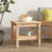 Latitude Run Coffee Table Honey Brown 39.4X39.4x15.7 in Solid Wood Pine-1223963688