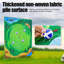 Jeu de golf YUNIC avec balles de golf Chip N' Stick et tapis de frappe, jeu d'entraînement mural à scratch pour l'intérieur, le garage, le jardin ou les fêtes de famille.