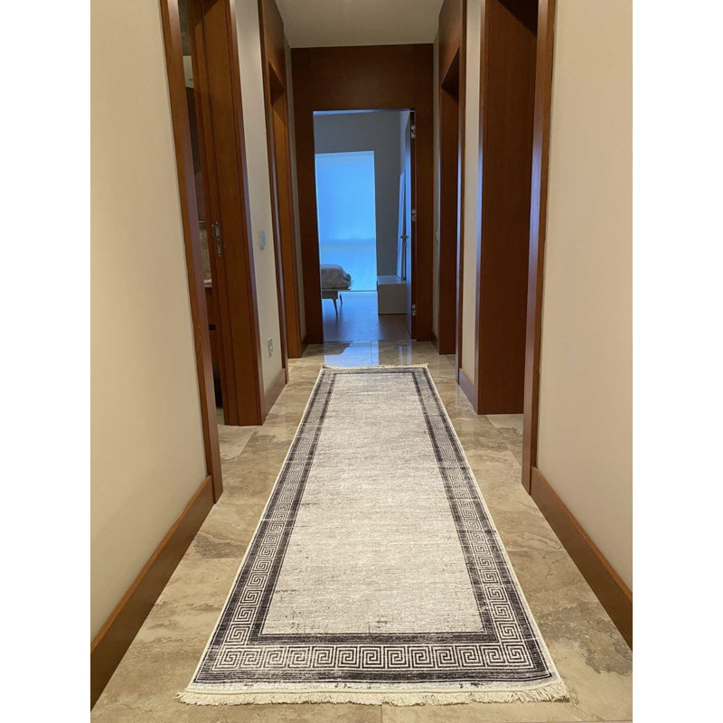 Tapis mathaï avec envers antidérapant, Tapis de couloir 2 pi 7 po x 5 pi 11 po