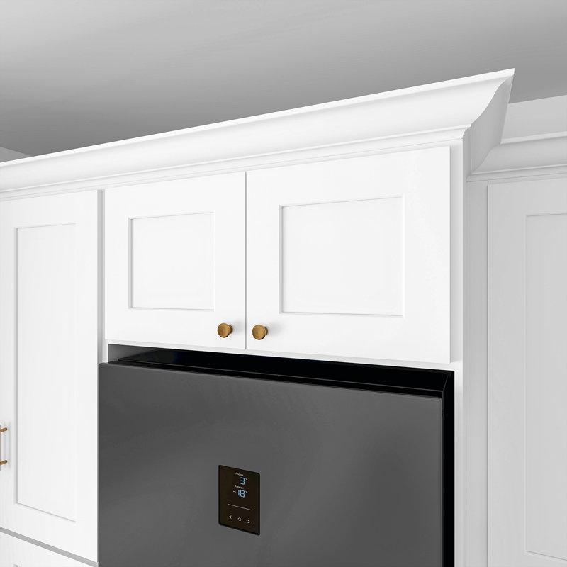 Armoire de cuisine en bois massif prête à assembler, H 15 po x l 30 po x P 24 po, White