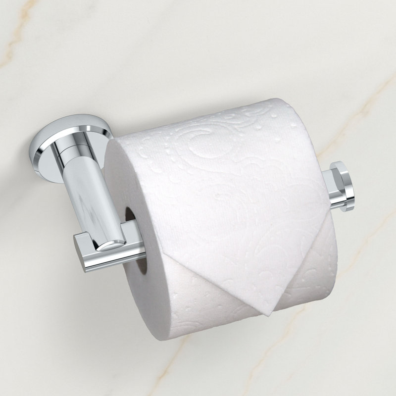 Porte-papier hygiénique Locke Euro, Chrome