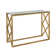 Wynnifred 42'' Glass Top Console Table