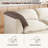  143.7" Chenille Modular Sectional Sofa With Storage Ottoman, Washable Cushion Covers, Padded Armrests, Extra-Thick Deep Cushions, Tool-Free Assembly, Beige-640158210