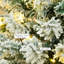 Sapin de Noël artificiel enneigé 6 pi avec des branches réalistes, 250 lumières DEL et 462 pointes-345741392