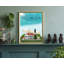 Géorgie, style rétro, affiche de voyage, impression rétro non encadrée, art mural maison et bureau-441680501