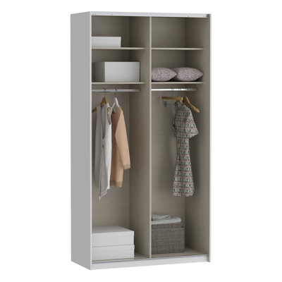 Tangia 2 Door Manufactured Wood Wardrobe