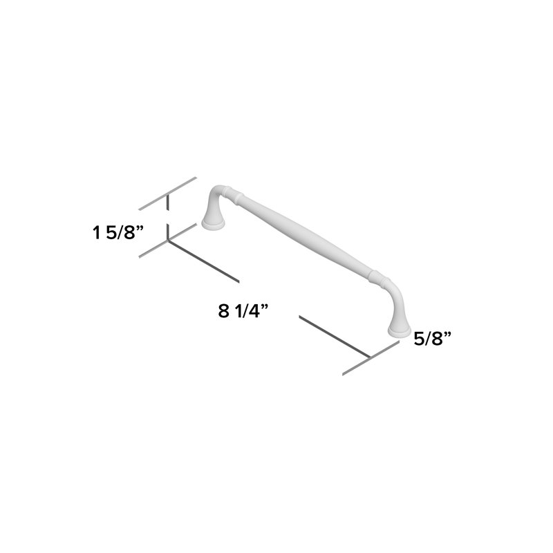 Expression Bar Pull, Polished Nickel