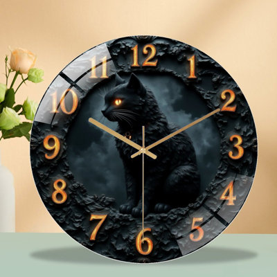 Horloge murale élégante 12 po