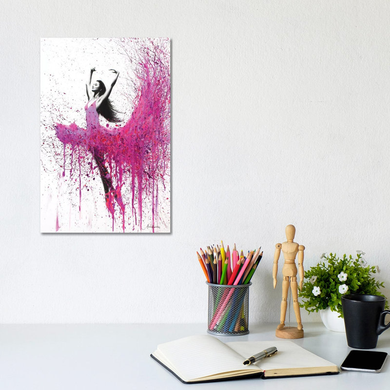 Love Yourself First by Ashvin Harrison - Print on Canvas, 20.32 cm H x 30.48 cm W, Wrapped Canvas