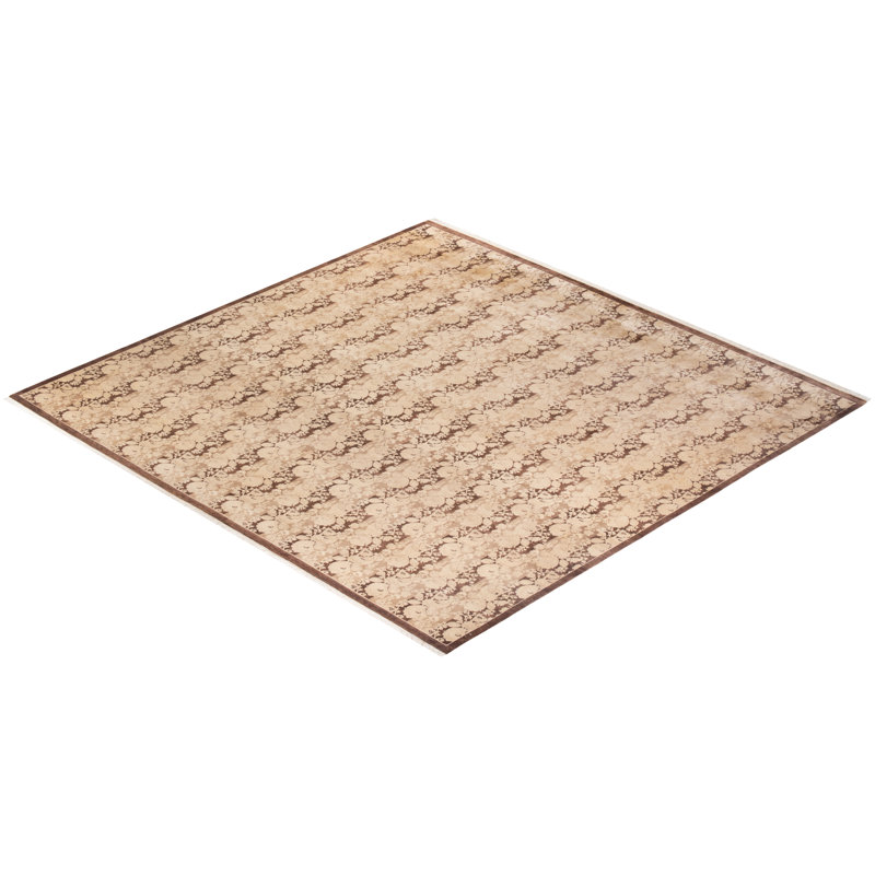 Classic One-of-a-Kind 9' 10" x 10' 3" Hand Knotted Area Rug