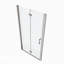 Porte de douche pivotante, porte de douche en verre trempé-112535348