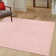 Michailas Handmade Hand Loomed Jute/Sisal Pink Rug