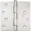 Charnières de porte de 4 po, coin de rayon de 1/4 po-97912640