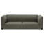 Moderne pour animaux de compagnie pour les compagnons canins de taille moyenne et grande - confortable avec un coussin souple gris foncé de 56,5 po x 26 po x 17 po de style Doggos-1018823761