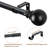 Domynique Adjustable 2.65'' Single Curtain Rod-1724715507-1724715511